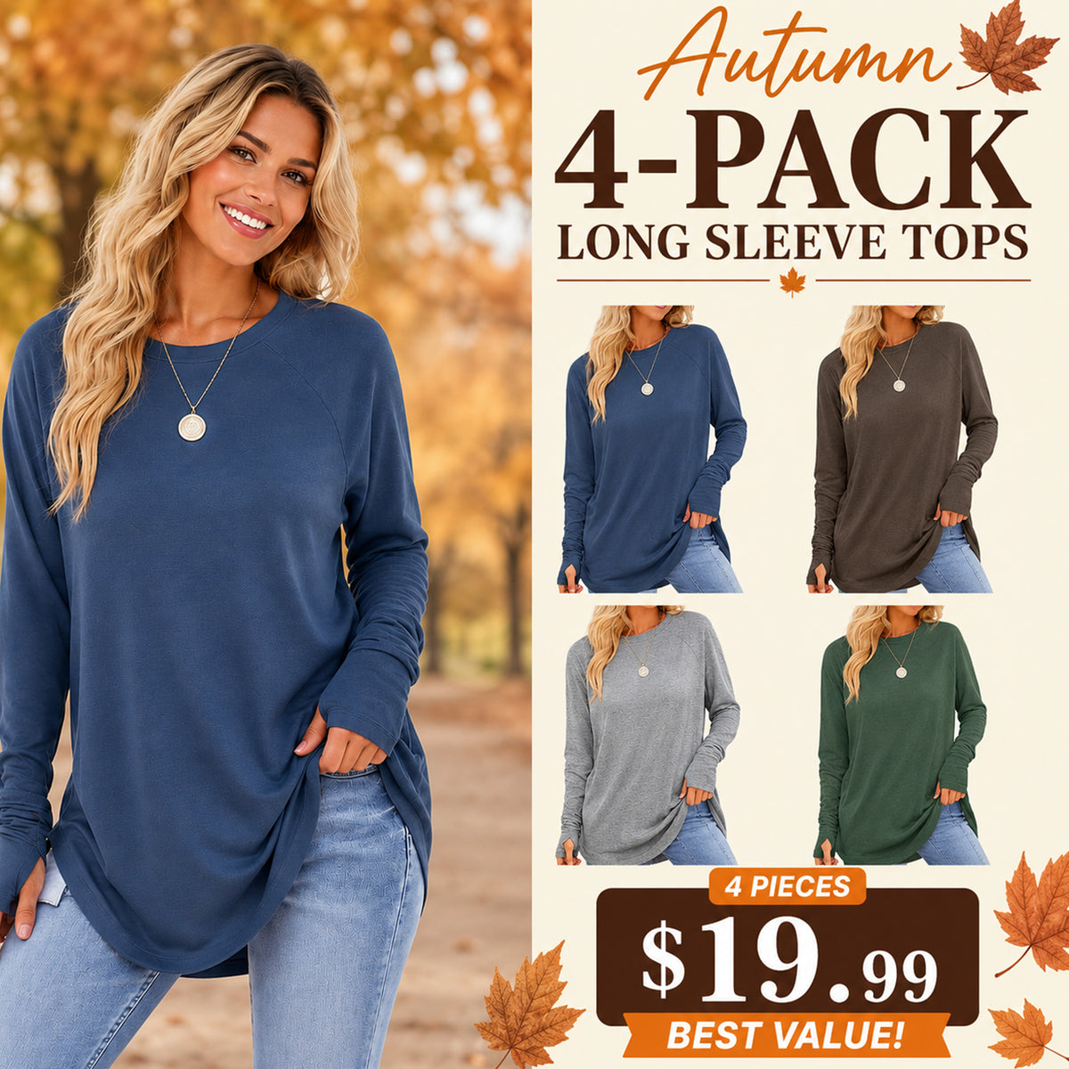 Long Sleeve Thumb Hole Shirts
