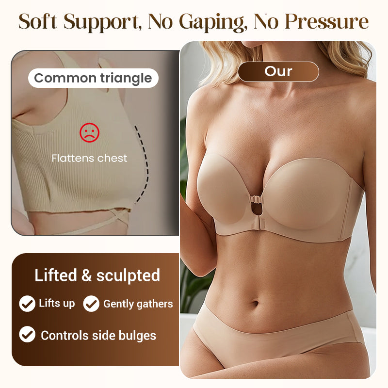 💎 Best Sellers On Final Sale 💎Seamless Front Closure Bra With Adjustable Straps