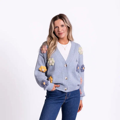 🎅Christmas Special Offer-Love in Faith Women's Embroidered Casual V