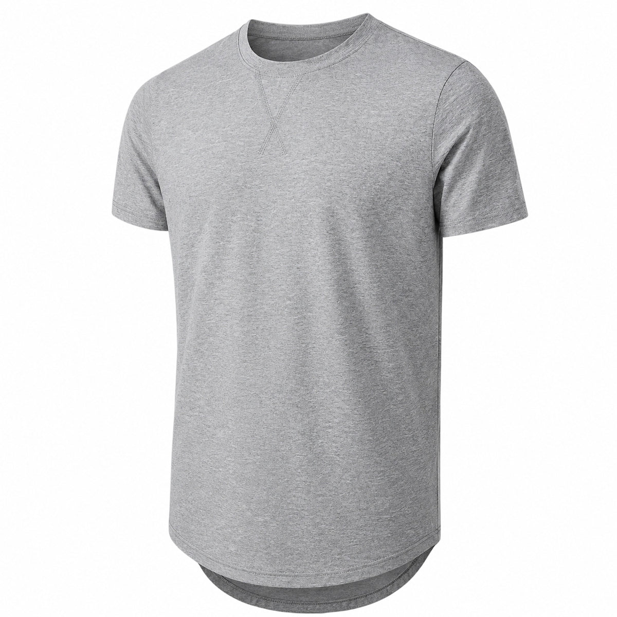 🔥Men's 12-Pack Cotton Hipster Hip Hop Longline Crewneck T-Shirt