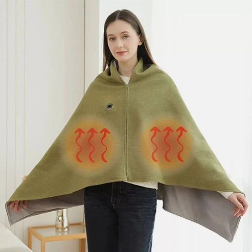 🔥Black friday Sale🔥Portable Heated Blanket Shawl