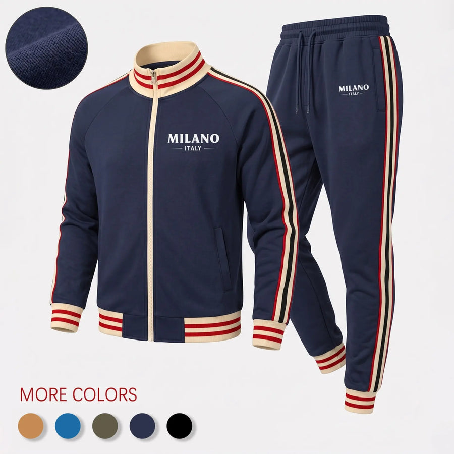 Navy blue tracksuit