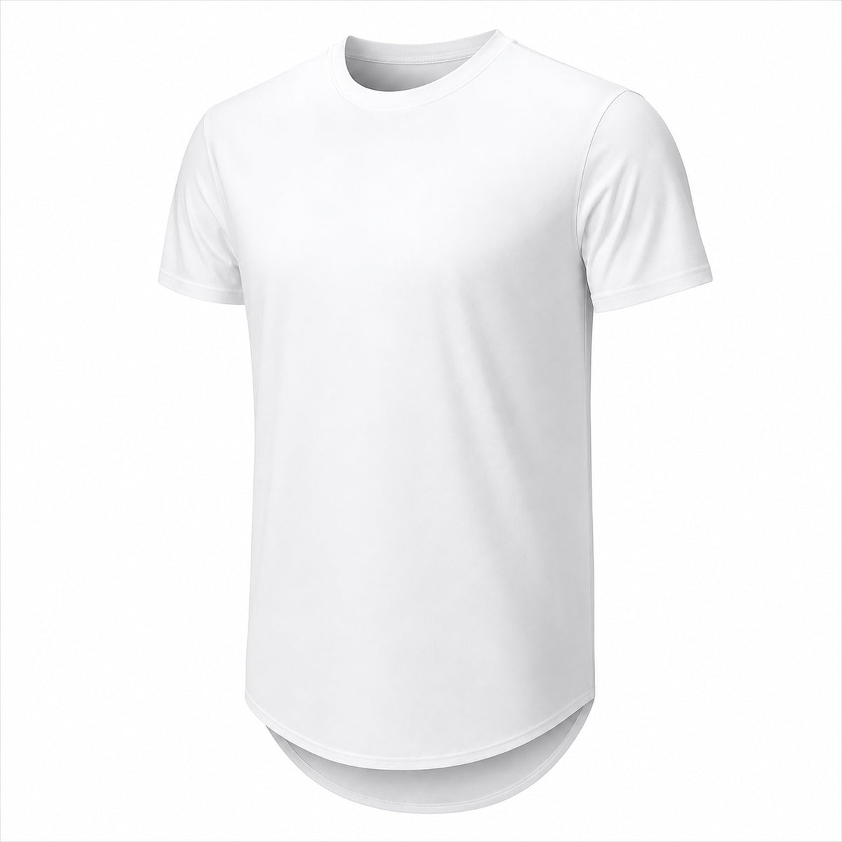 🔥Men's 12-Pack Cotton Hipster Hip Hop Longline Crewneck T-Shirt