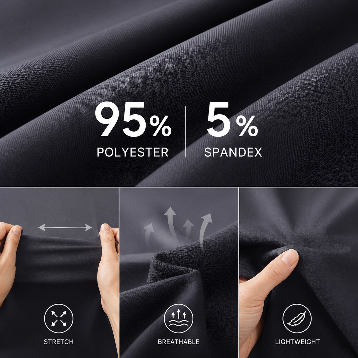 🔥 Limited-Time Offer! Men's Stretch Dress Pants | 9-Pack No-Iron Golf & Work Pants 👖💥
