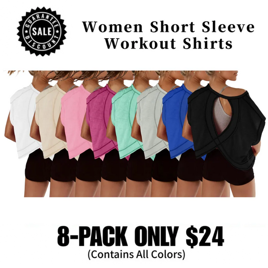 Women's Short Sleeve Workout Shirts
