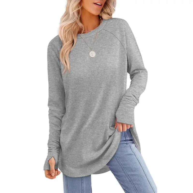 Long Sleeve Thumb Hole Shirts
