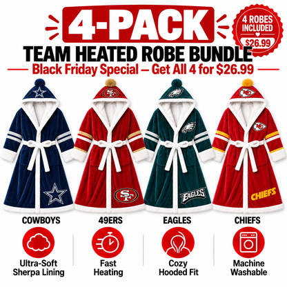 The Gameday Heated Robe
