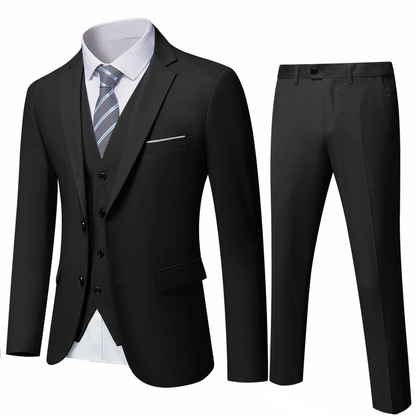🔥Last Day Promotion!🔥Men's Formal  with Vest & Tie