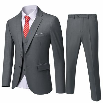 🔥Last Day Promotion!🔥Men's Formal  with Vest & Tie