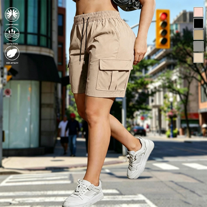 🔥 Final Hours of Sale 🔥Women’s outdoor cargo shorts—multi-pocket design