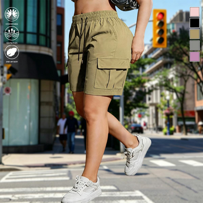 🔥 Final Hours of Sale 🔥Women’s outdoor cargo shorts—multi-pocket design