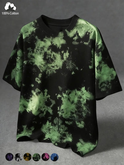 ⏰ Sale Ends Tonight ⏰Unisex Vintage Tie-Dye T-Shirt for Summer Streetwear