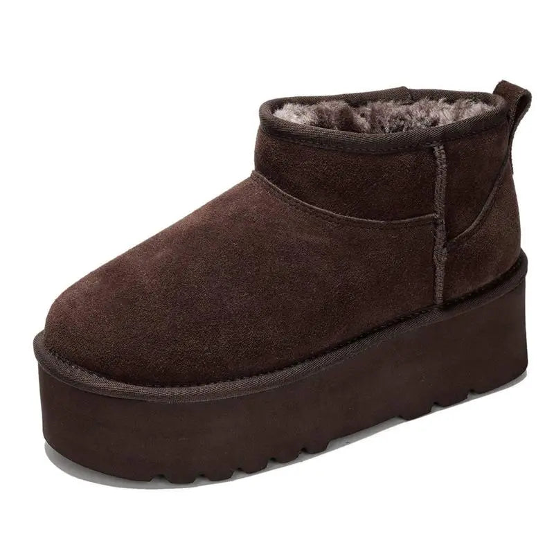 Women Lightweight Memory Foam Fuzzy Boots