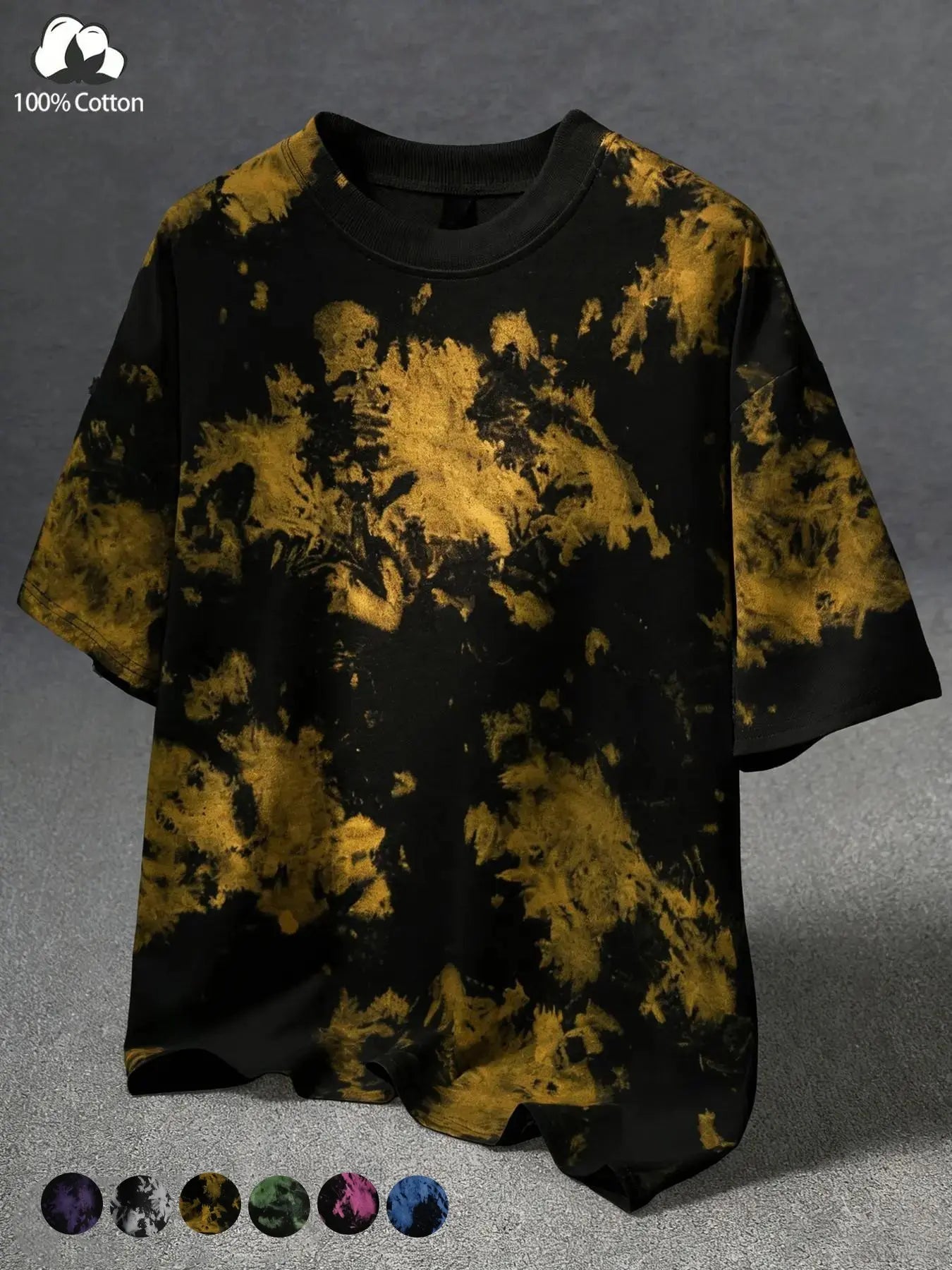 ⏰ Sale Ends Tonight ⏰Unisex Vintage Tie-Dye T-Shirt for Summer Streetwear
