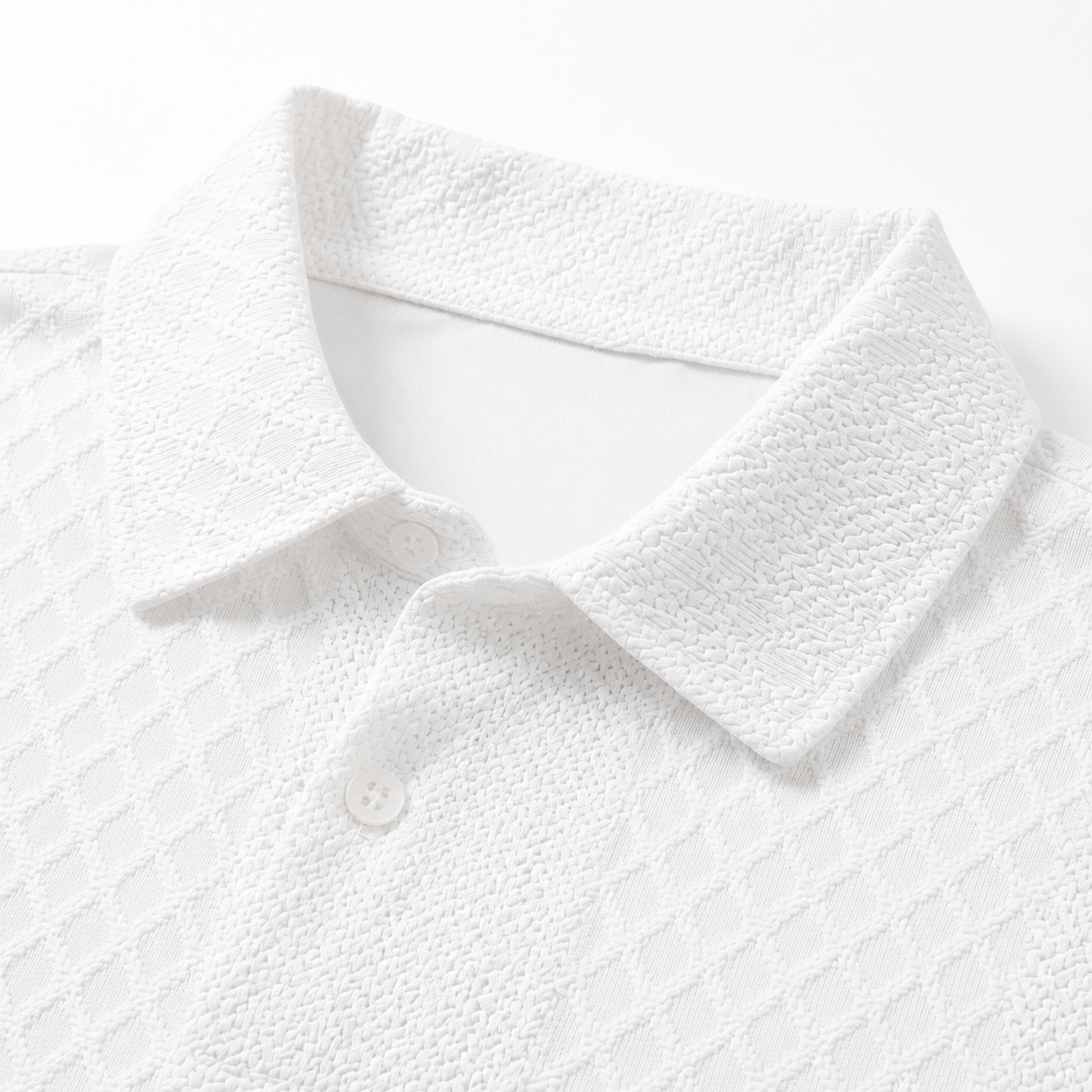 🔥 Crazy Deals For A Limited Time 🔥Men's Textured Polo Set Summer Casual Outfit