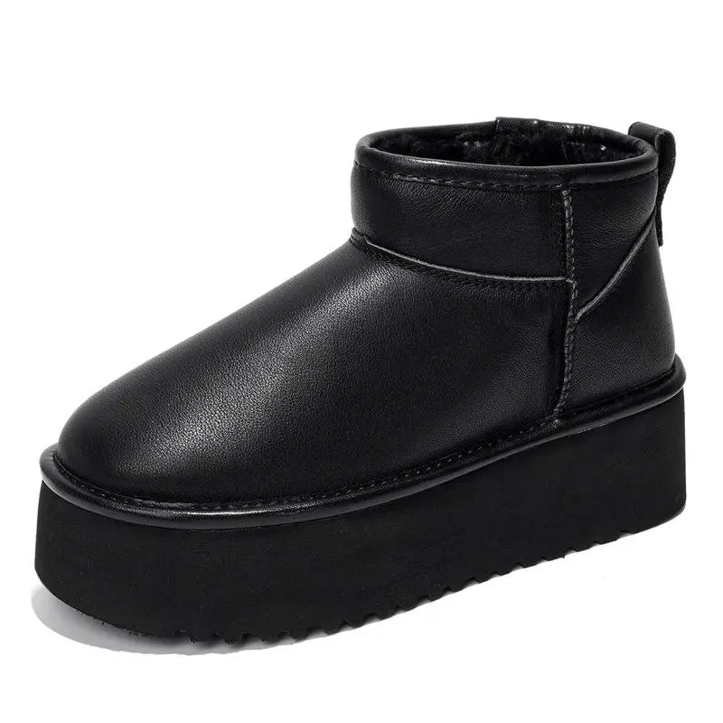 Women Lightweight Memory Foam Fuzzy Boots